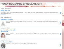 Tablet Screenshot of honeyhomemadechoc.blogspot.com