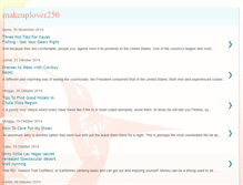 Tablet Screenshot of makeuplover250.blogspot.com