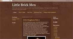 Desktop Screenshot of littlebrickman.blogspot.com