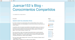 Desktop Screenshot of juancar153.blogspot.com