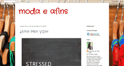 Desktop Screenshot of moda-e-afins.blogspot.com