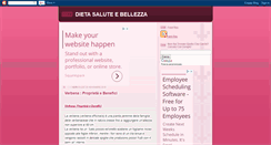 Desktop Screenshot of dieta-salute-bellezza.blogspot.com