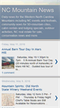 Mobile Screenshot of ncmountainnews.blogspot.com