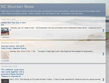 Tablet Screenshot of ncmountainnews.blogspot.com