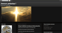 Desktop Screenshot of jeesuspelastaa.blogspot.com