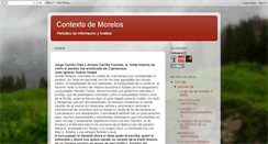 Desktop Screenshot of contextodemorelos.blogspot.com