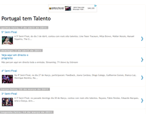 Tablet Screenshot of portugaltemtalento-sic.blogspot.com