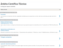 Tablet Screenshot of ambitocientificotecnicovega.blogspot.com