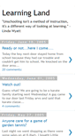Mobile Screenshot of learningland.blogspot.com