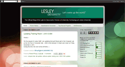 Desktop Screenshot of lesleylabs.blogspot.com