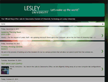 Tablet Screenshot of lesleylabs.blogspot.com