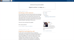 Desktop Screenshot of digitalhakr.blogspot.com