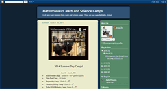 Desktop Screenshot of mathstronauts.blogspot.com