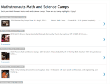 Tablet Screenshot of mathstronauts.blogspot.com