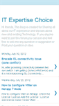 Mobile Screenshot of itexpertisechoice.blogspot.com