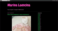 Desktop Screenshot of marinalaencina.blogspot.com