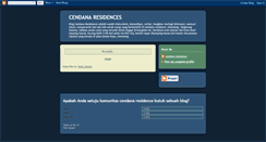 Desktop Screenshot of cendanaresidences.blogspot.com