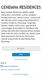 Mobile Screenshot of cendanaresidences.blogspot.com