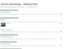 Tablet Screenshot of jovenesadventistas-valencia.blogspot.com