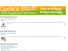 Tablet Screenshot of cooksstuff.blogspot.com