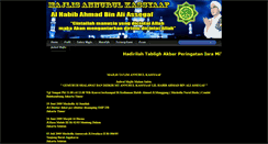 Desktop Screenshot of annurulkassyaafjadwalmajlis.blogspot.com