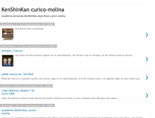 Tablet Screenshot of kenshinkan-curico-molina.blogspot.com