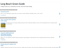 Tablet Screenshot of longbeachgreenguide.blogspot.com