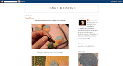 Desktop Screenshot of hanne-kristine.blogspot.com