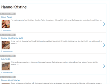 Tablet Screenshot of hanne-kristine.blogspot.com
