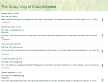 Tablet Screenshot of crazydiamond21.blogspot.com