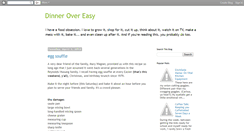 Desktop Screenshot of dinnerovereasy.blogspot.com