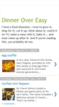 Mobile Screenshot of dinnerovereasy.blogspot.com