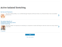 Tablet Screenshot of mattesstretching.blogspot.com