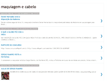 Tablet Screenshot of cabeloemaquilagem.blogspot.com