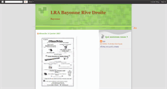 Desktop Screenshot of lrarivedroite.blogspot.com