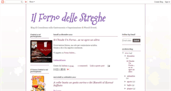 Desktop Screenshot of ilfornodellestreghe.blogspot.com