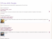 Tablet Screenshot of ilfornodellestreghe.blogspot.com