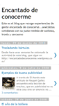 Mobile Screenshot of encantado-de-conocerme.blogspot.com