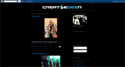 Desktop Screenshot of creativeseen.blogspot.com