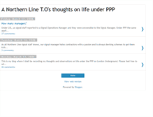 Tablet Screenshot of northernlineto.blogspot.com