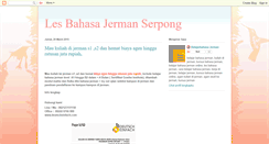 Desktop Screenshot of lesbahasajermanserpong.blogspot.com