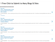 Tablet Screenshot of free-submit-ads.blogspot.com
