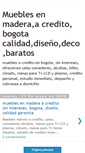 Mobile Screenshot of mueblesacredito.blogspot.com
