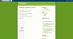 Desktop Screenshot of missenglishweb.blogspot.com