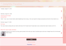 Tablet Screenshot of delightfulparadise.blogspot.com