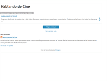 Tablet Screenshot of hablandodecineenampaira.blogspot.com
