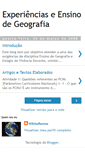 Mobile Screenshot of experienciaemgeografia.blogspot.com