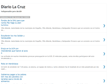 Tablet Screenshot of diariolacruz.blogspot.com
