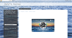 Desktop Screenshot of katyscanvas.blogspot.com