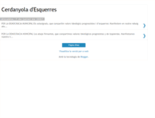 Tablet Screenshot of cerdanyoladesquerres.blogspot.com